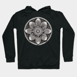 Mushroom Gills Mandala Hoodie